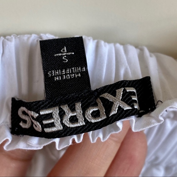Express crop Top White Size S - Picture 5 of 7